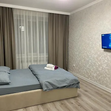 Новая 1 Комн Кв. На Мкр.Береке Kostanay Exterior photo